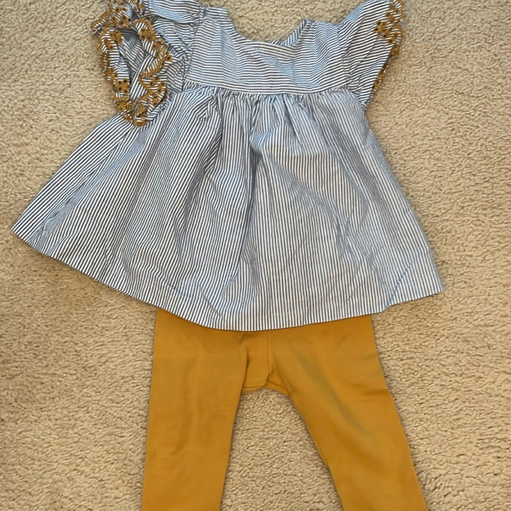 Two piece set by Bonnie Baby.